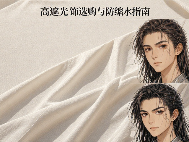 全遮光布饰缩水率大？高精密面料选购与防缩水指南