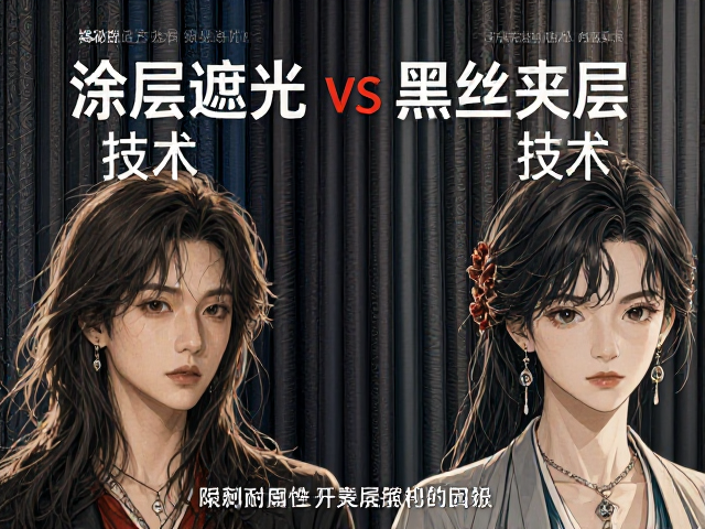 揭秘全遮光布饰制品，涂层遮光vs黑丝夹层技术哪个更黑？