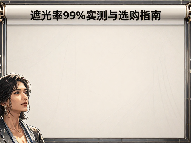 高精密全遮光布饰制品,遮光率99%实测与选购指南