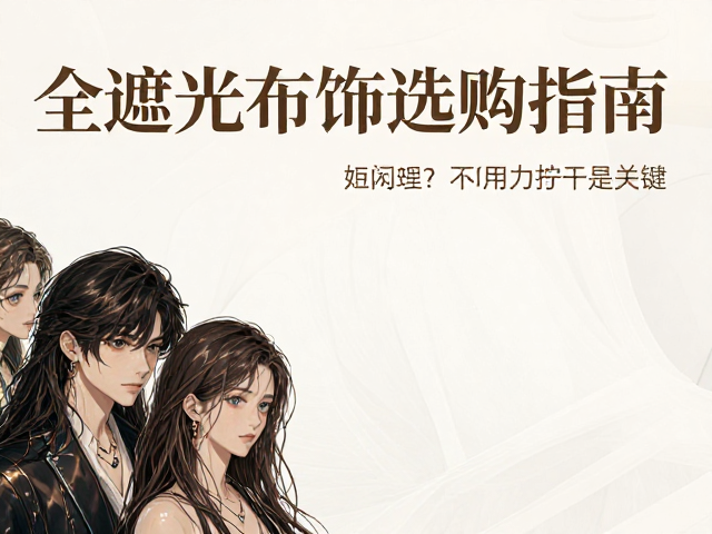 全遮光布饰选购指南,卧室睡眠区如何清洗?不可用力拧干是关键