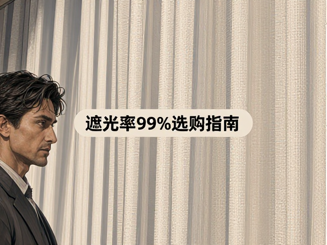 高密度织造全遮光布饰制品，遮光率99%的选购指南
