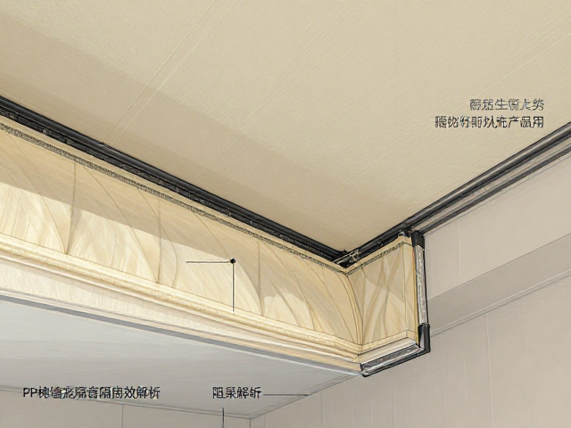 阻燃布饰顶部侧边安装指南，PP棉填充隔音隔热效果解析