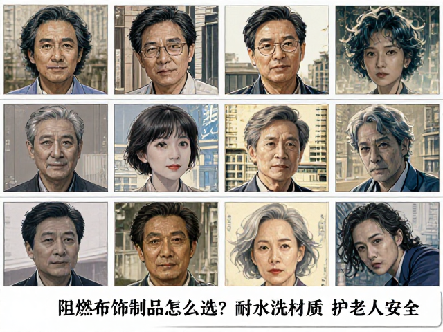 阻燃布饰制品怎么选？耐水洗材质护老人安全
