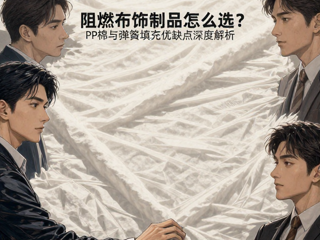 阻燃布饰制品怎么选？PP棉与弹簧填充优缺点深度解析