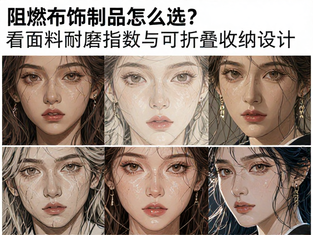 阻燃布饰制品怎么选？看面料耐磨指数与可折叠收纳设计