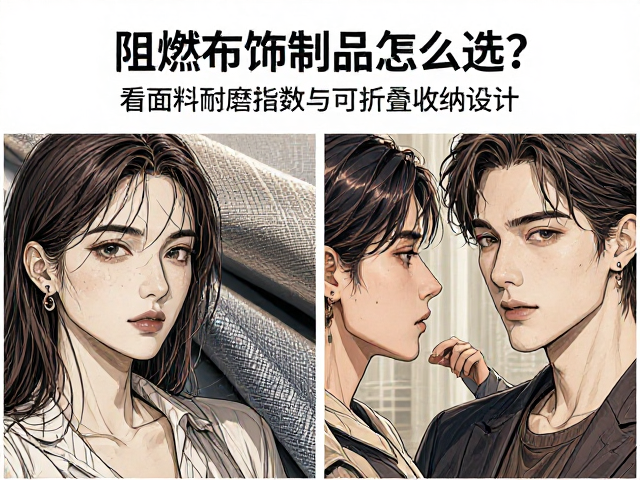 阻燃布饰制品怎么选？看面料耐磨指数与可折叠收纳设计