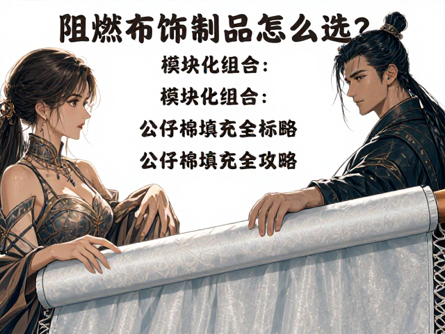 阻燃布饰制品怎么选？模块化组合，公仔棉填充全攻略