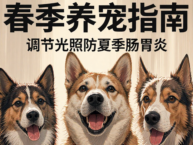 春季养宠指南,调节光照防夏季肠胃炎