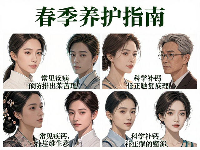 春季养护指南,预防常见疾病,科学补钙与补充维生素