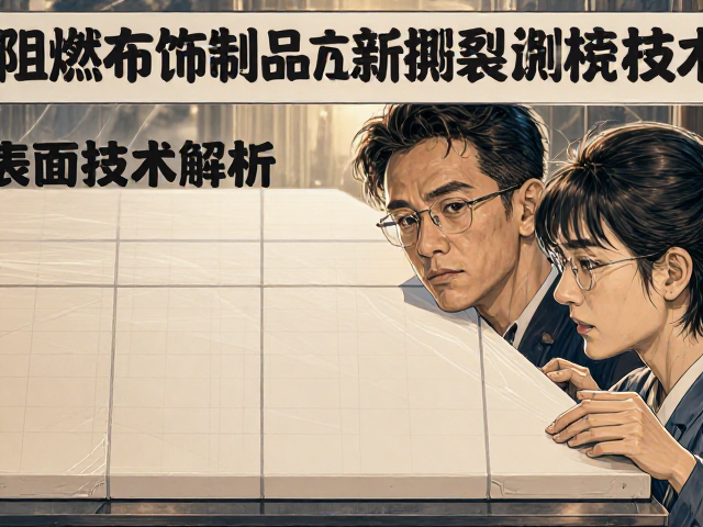 阻燃布饰制品抗撕裂测试与易清洁表面技术解析