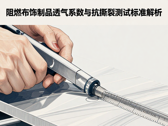 阻燃布饰制品透气系数与抗撕裂测试标准解析