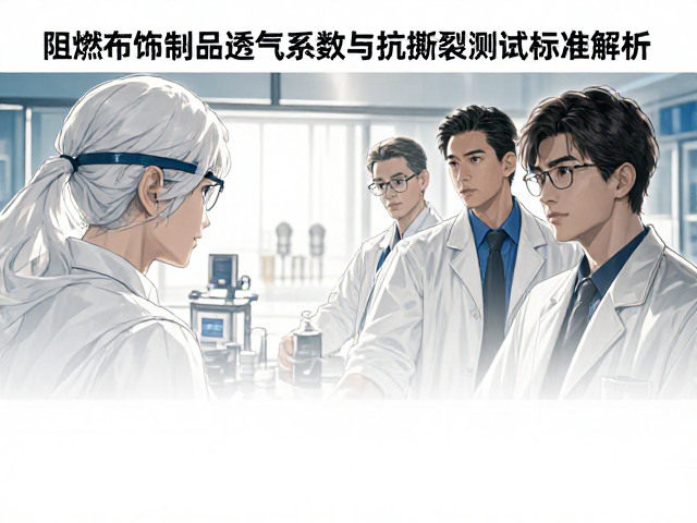 阻燃布饰制品透气系数与抗撕裂测试标准解析