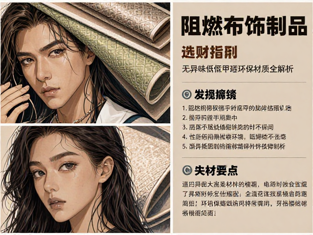 阻燃布饰制品选购指南，无异味低甲醛环保材质全解析