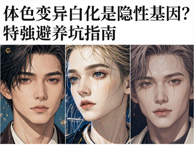 体色变异白化是隐性基因？特殊变异需专业饲养避坑指南