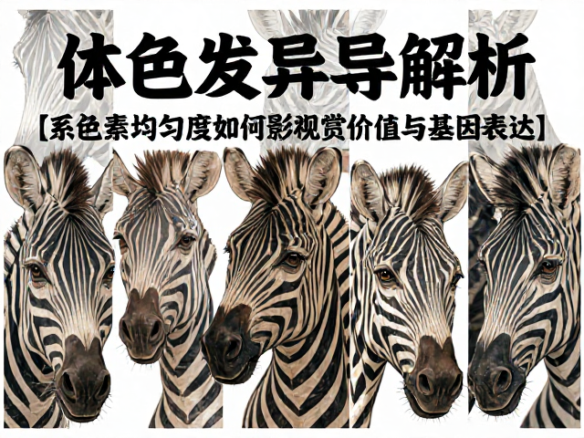 斑马系体色变异解析,色素均匀度如何影响观赏价值与基因表达