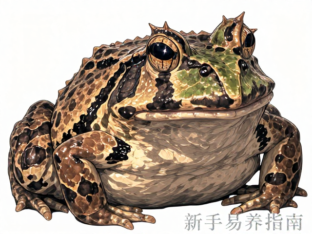 金斑角蛙体色会变异吗?颜色鲜艳度揭秘,新手易养指南
