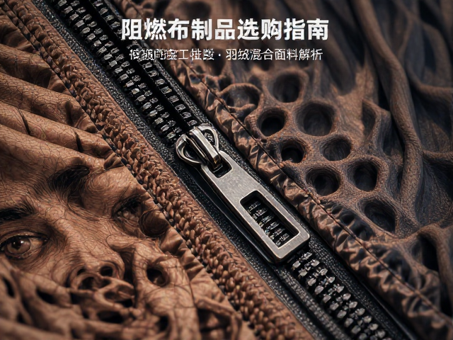 阻燃布饰制品选购指南，拉链闭合工艺与羽绒混合面料解析