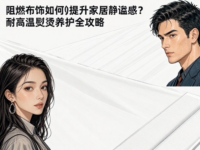 阻燃布饰如何提升家居静谧感？耐高温熨烫养护全攻略