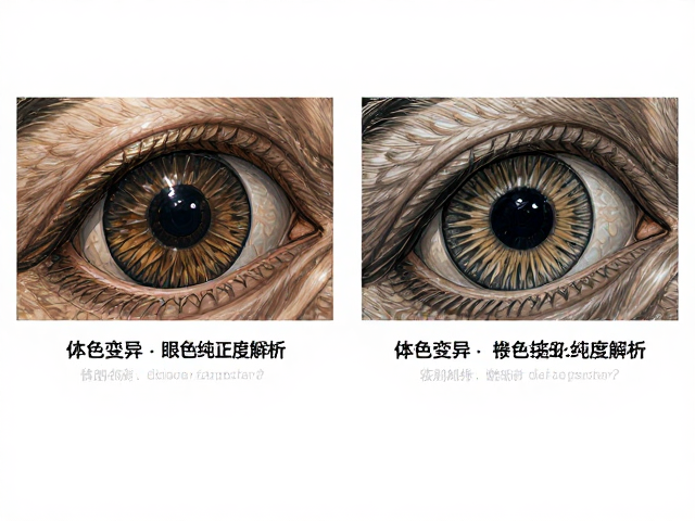 体色变异与眼色纯正度解析,特殊花纹分布的鉴别指南