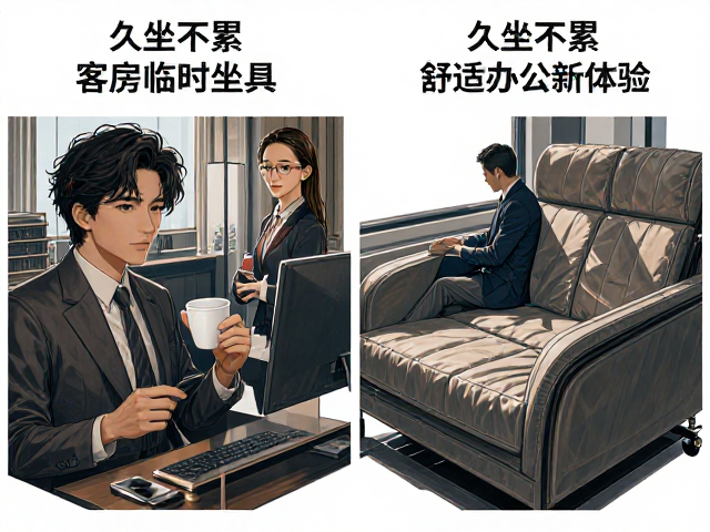 办公布饰与客房临时坐具怎么选？久坐不累，舒适办公新体验