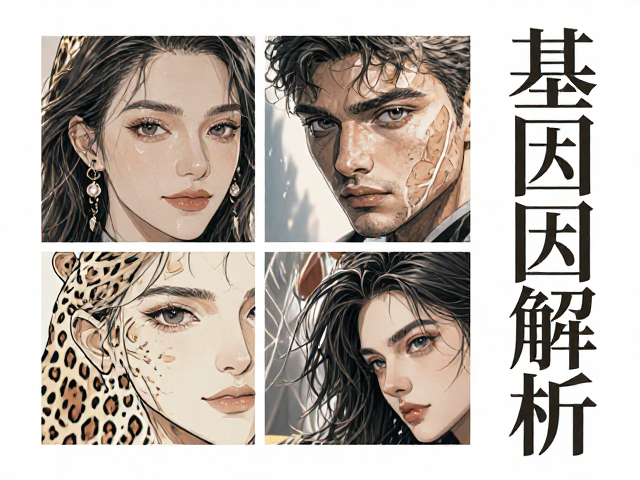 豹纹斑点基因解析,体色变异与花纹清晰度如何影响颜值?