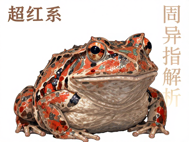 超红角蛙体色变异解析，中等体色超红系饲养指南与选购建议