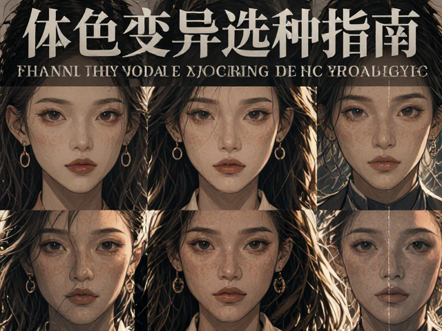 体色变异选种指南,挑活跃且对称性良好的个体更优