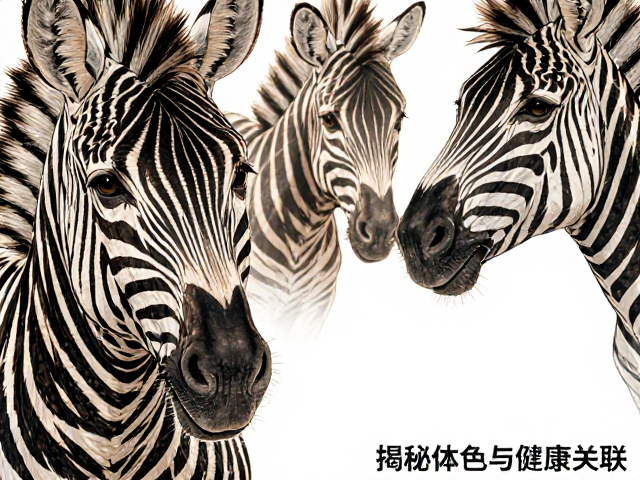 斑马体色变异致花纹模糊，易患寄生虫？揭秘体色与健康关联