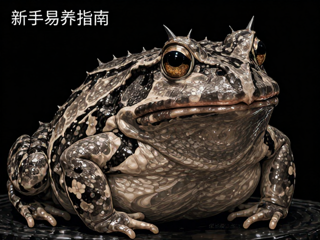 银斑角蛙体色变异与角部完整性，新手易养指南