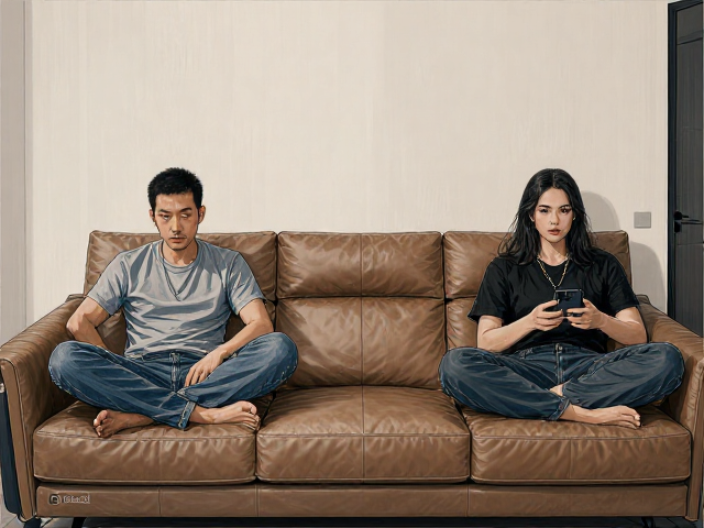 现代简约真皮沙发，小户型首选，高颜值与舒适兼得