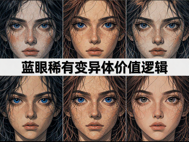 体色变异与体型饱满度解析，揭秘蓝眼稀有变异的高价值逻辑