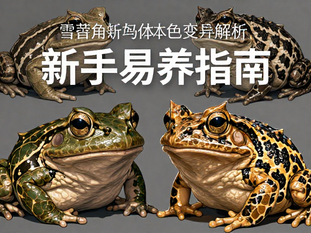 雪花角蛙与银斑角蛙体色变异解析,新手易养指南