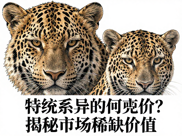 豹纹系体色变异,特殊变异为何高价?揭秘市场稀缺价值