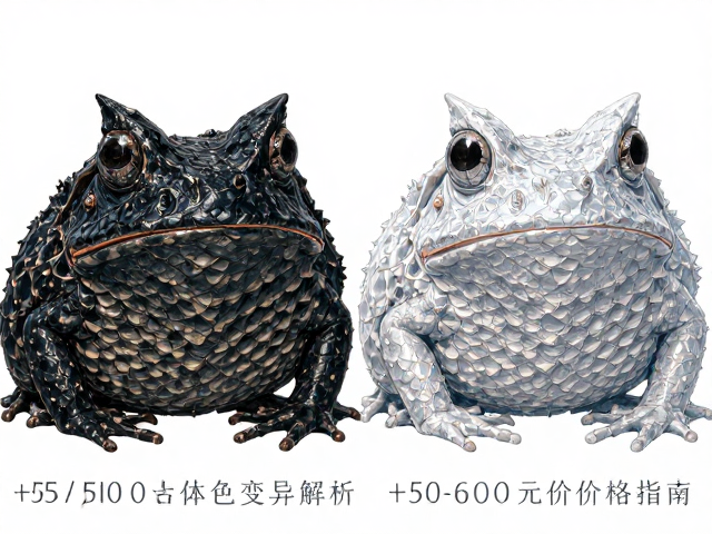 黑化角蛙与雪花角蛙区别?体色变异解析,150-600元价格指南