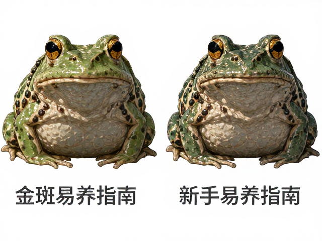 金斑角蛙体色变异与对称性分析,新手易养指南