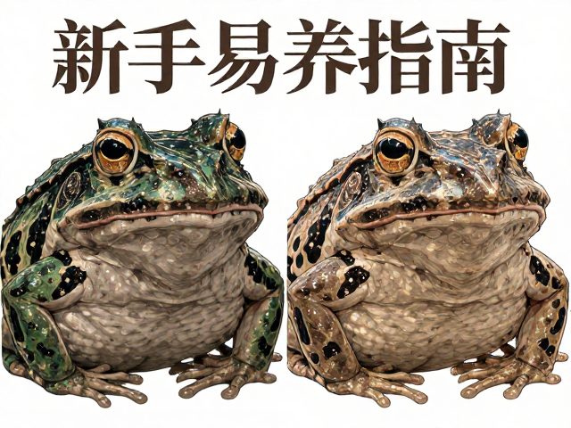 金斑角蛙体色变异与对称性分析,新手易养指南