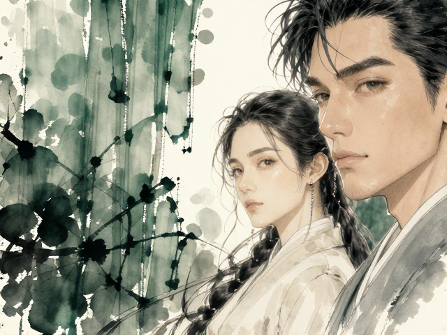 现代简约布饰，水墨意境融合绿色平和，演绎材质美学新境