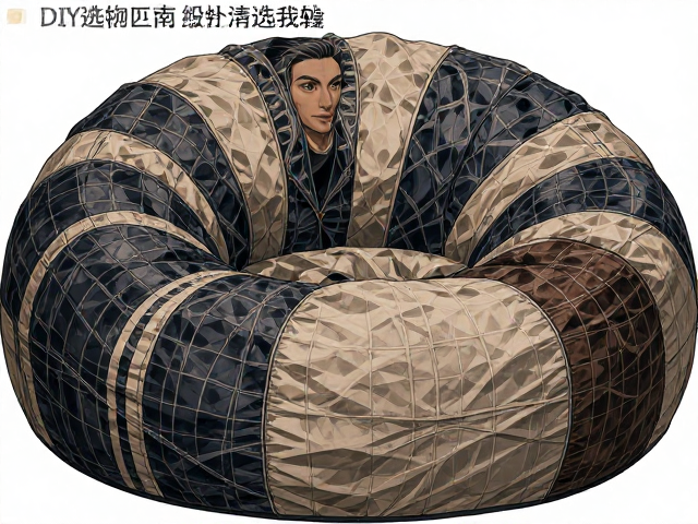豆袋椅里布怎么选？拼接款布饰制品DIY避坑指南与选购攻略