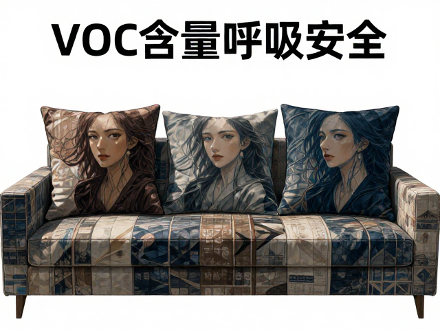 拼接款布饰沙发靠垫VOC含量检测指南，守护家居呼吸安全
