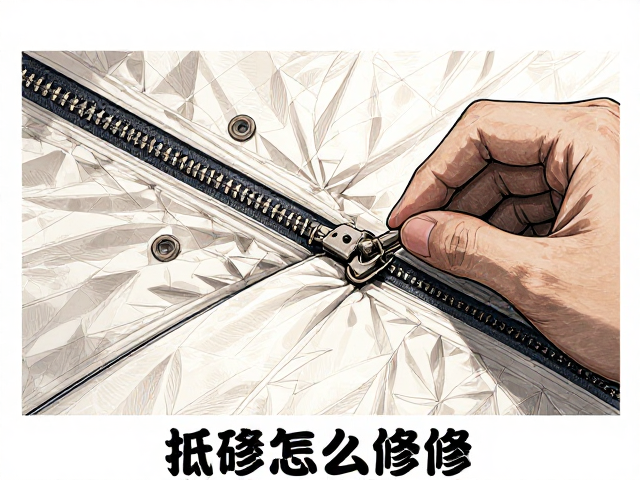 坐垫拉链损坏怎么修?拼接款布饰制品修复指南