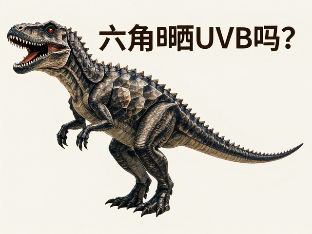 六角恐龙能晒UVB吗?观赏性饲养避坑指南与灯具选购建议
