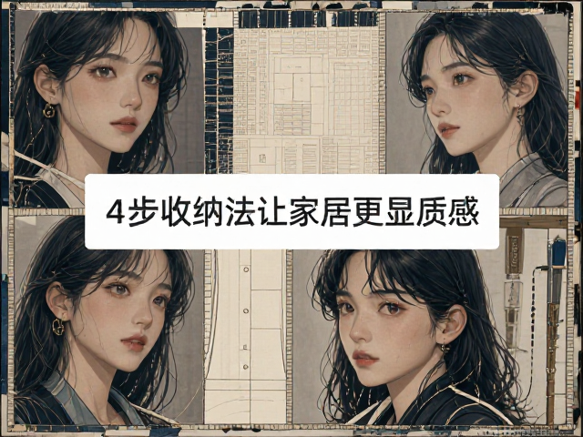 北欧风拼接布饰怎么平整存放？4步收纳法让家居更显质感