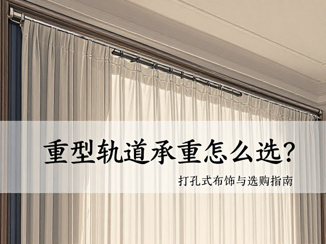 重型轨道承重怎么选？打孔式布饰窗帘轨道安装与选购指南