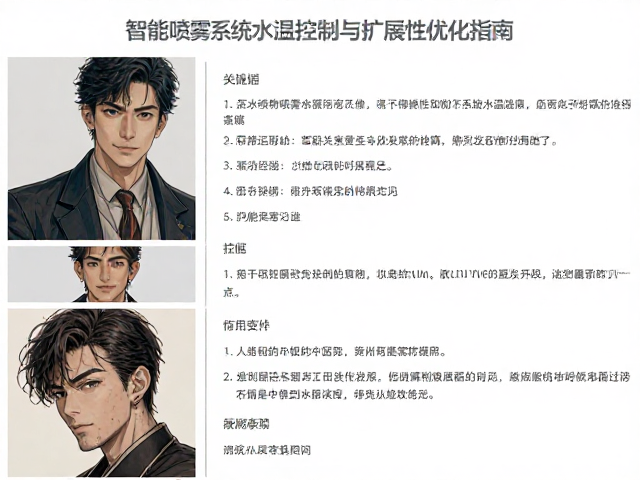 智能喷雾系统水温控制与扩展性优化指南