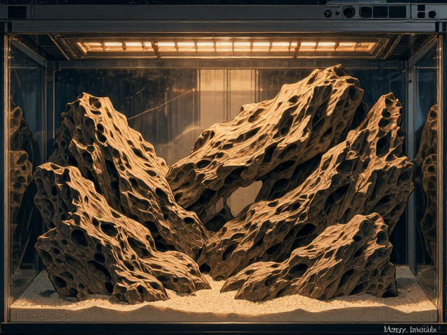 爬宠缸水温怎么控？岩石造景，陶瓷加热灯恒温秘籍