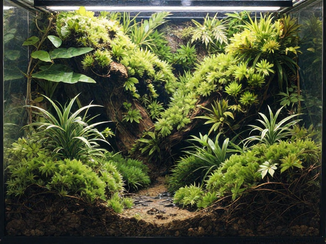 苔藓微景观UVA加热灯水温控制指南，恒温保湿不烂根