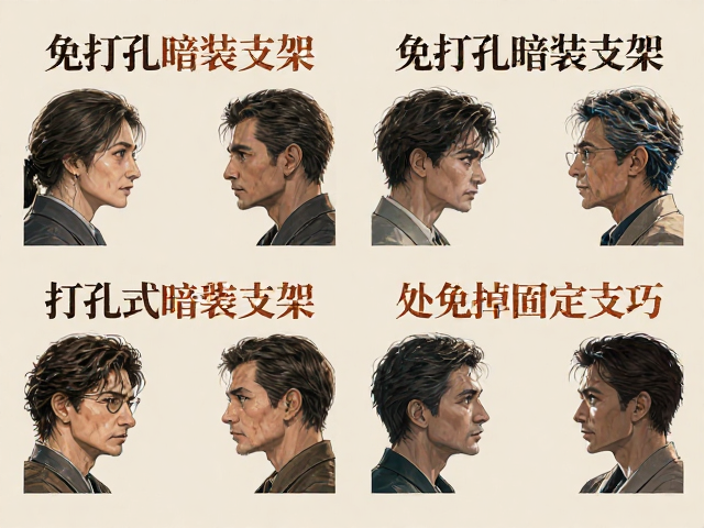 免打孔暗装支架安装指南，打孔式布饰制品固定技巧与避坑