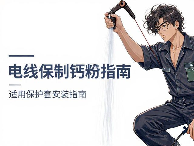 水温控制下的钙粉撒料技巧,电线保护套选购与安装指南