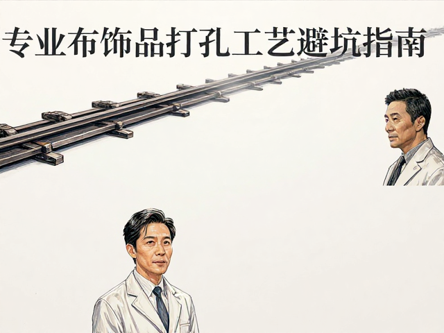 重型轨道承重打孔歪斜？专业布饰制品打孔工艺避坑指南
