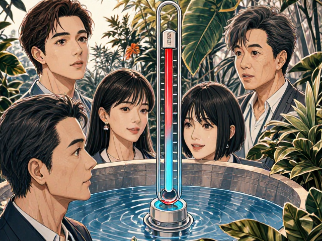 水盆水温控制技巧,搭配仿真植物打造恒温清凉角落